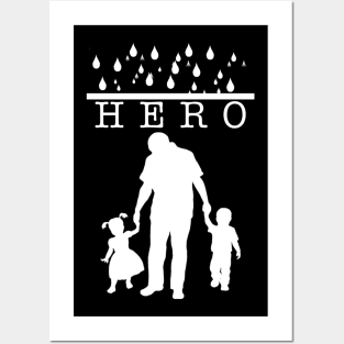 HERO DAD Posters and Art